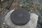 Pennsy Manhole Cover